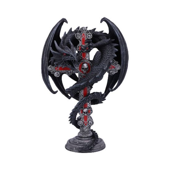 Picture of Gothic Guardian Candle Holder (AS) 26.5cm