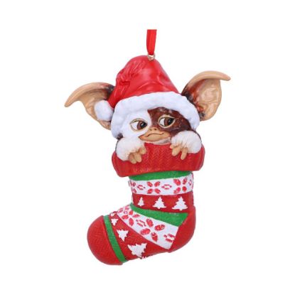 Picture of Gremlins Gizmo in Stocking Hanging Ornament 12cm