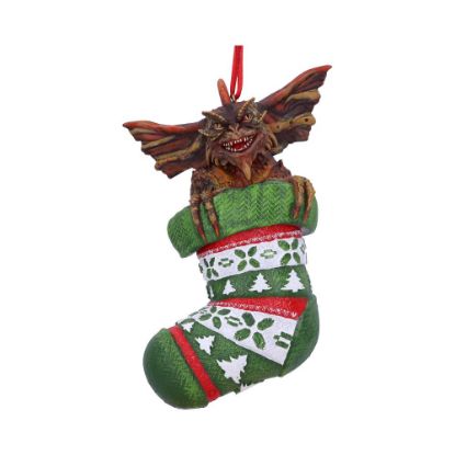 Picture of Gremlins Mohawk in Stocking Hanging Ornament 12cm