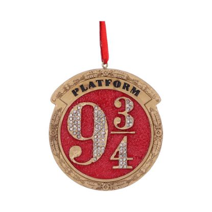 Picture of Harry Potter Platform 9 3/4 Hanging Ornament 8.2cm