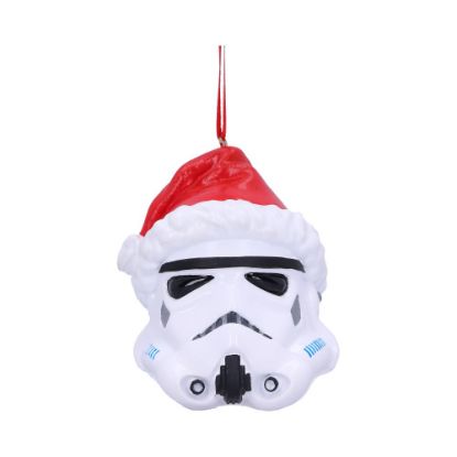 Picture of Stormtrooper Santa Hat Hanging Ornament 8.3cm