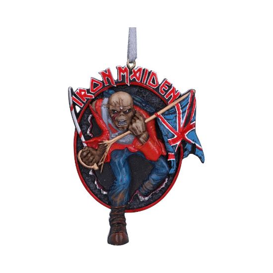 Picture of Iron Maiden The Trooper Hanging Ornament 8.5cm