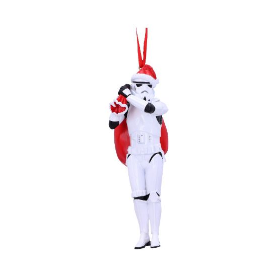 Picture of Stormtrooper Santa Sack Hanging Ornament 13cm