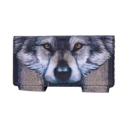 Picture of Guardian Wolf Embossed Purse 18.5cm