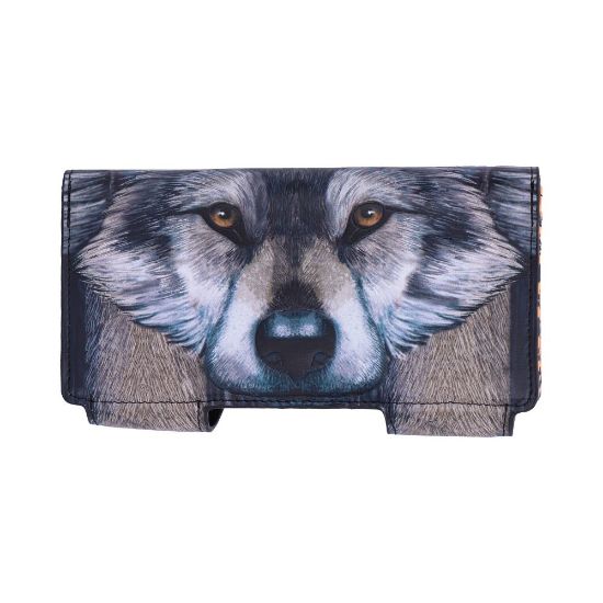 Picture of Guardian Wolf Embossed Purse 18.5cm