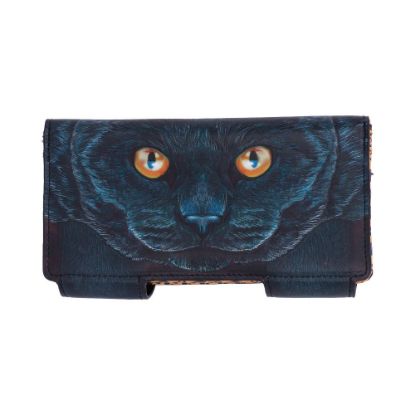 Picture of Guardian Cat Embossed Purse 18.5cm