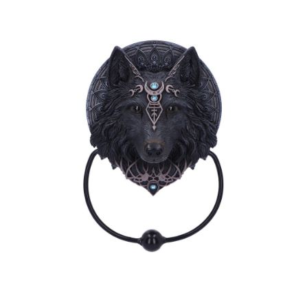 Picture of Wolf Moon Door Knocker 20.5cm