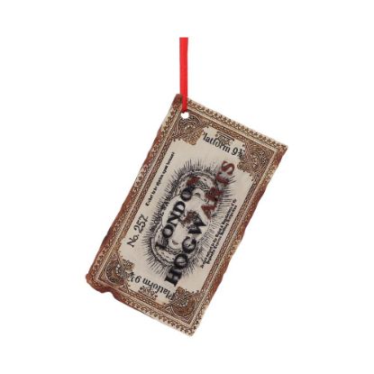 Picture of Harry Potter Hogwarts Ticket Hanging Ornament