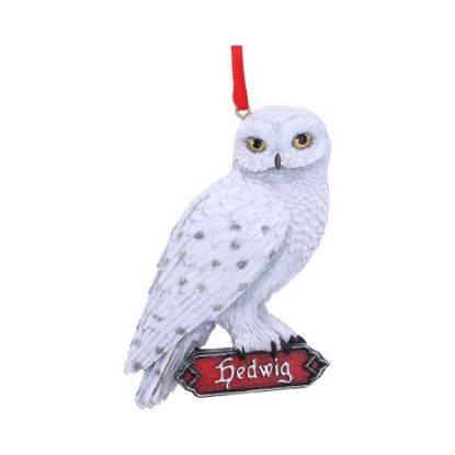 Picture of Harry Potter Hedwig's Rest Hanging Ornament 9cm