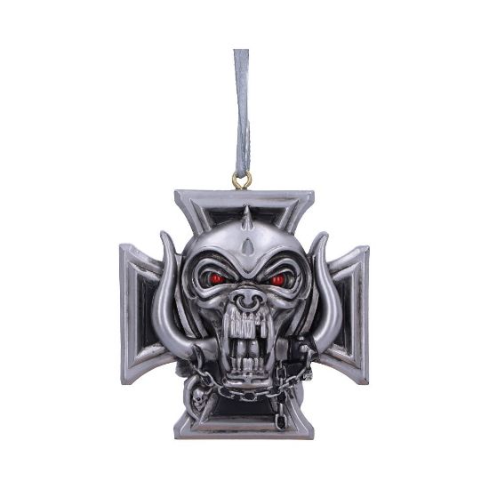 Picture of Motorhead Warpig Cross Hanging Ornament 6cm