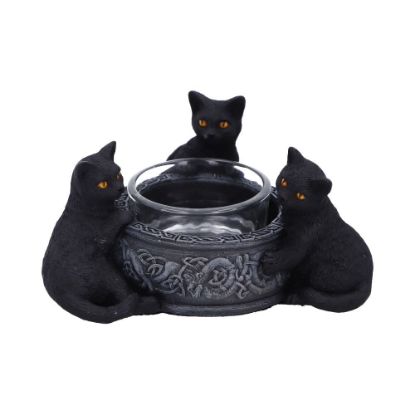 Picture of Familiar Trio Tea Light Holder 10cm