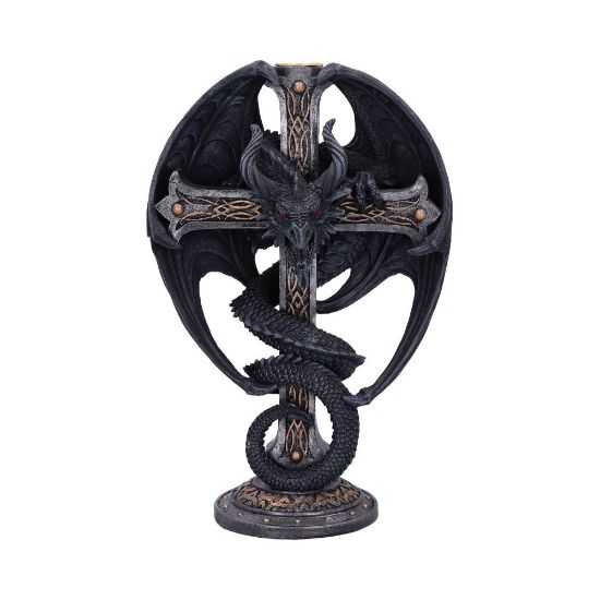 Picture of Dark Ember Candle Holder 24.5cm