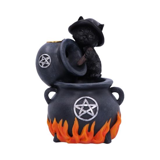 Picture of Familiar Brew Backflow Incense Burner 18cm