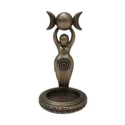 Picture of Spiral Goddess Tea Light Holder 12cm