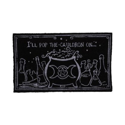 Picture of I'll Pop the Cauldron on Doormat 45 x 75cm