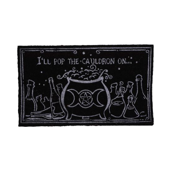 Picture of I'll Pop the Cauldron on Doormat 45 x 75cm