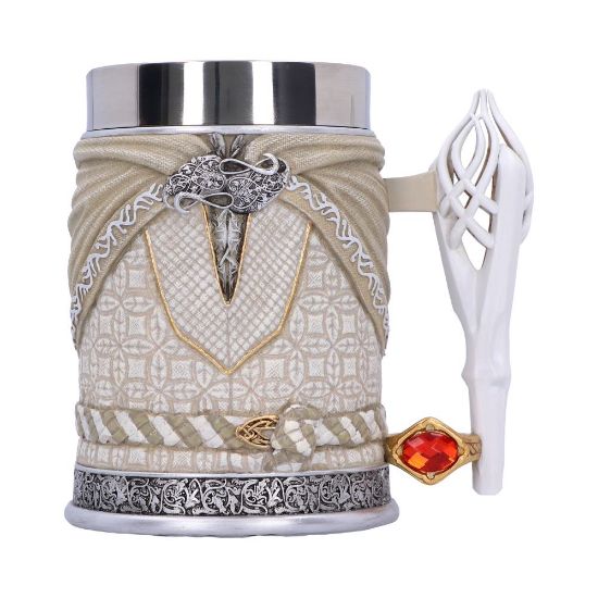 Picture of Lord of the Rings Gandalf the White Tankard 15cm