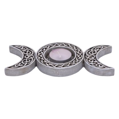 Picture of Triple Moon Tea Light Holder 17.5cm