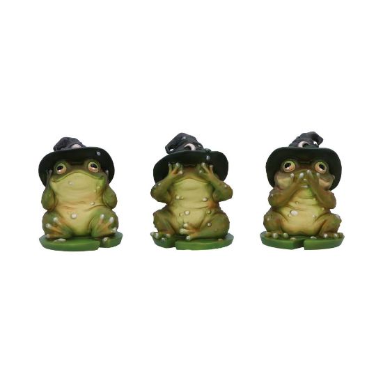 Picture of Three Wise Toads 10.3cm