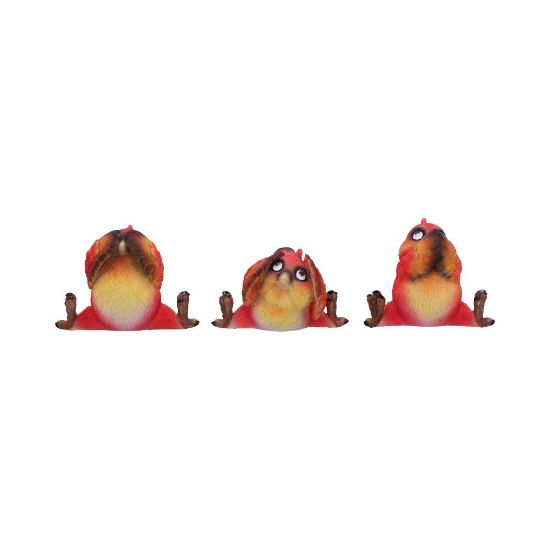 Picture of Three Wise Birds 9.8cm