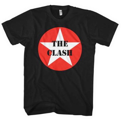 Picture of The Clash Unisex T-Shirt: Star Badge