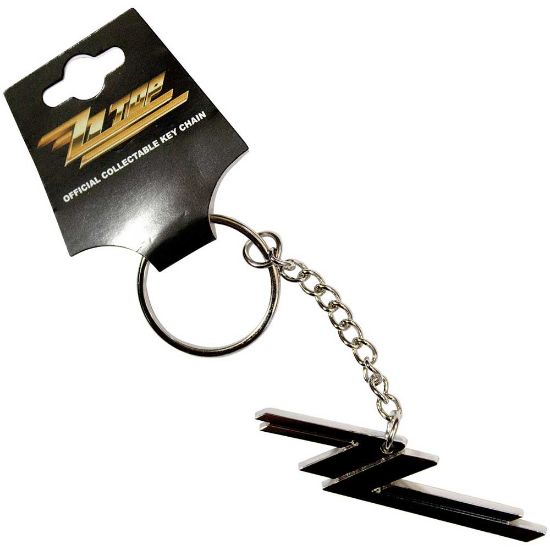 Picture of ZZ Top Keychain: Twin Zees Logo