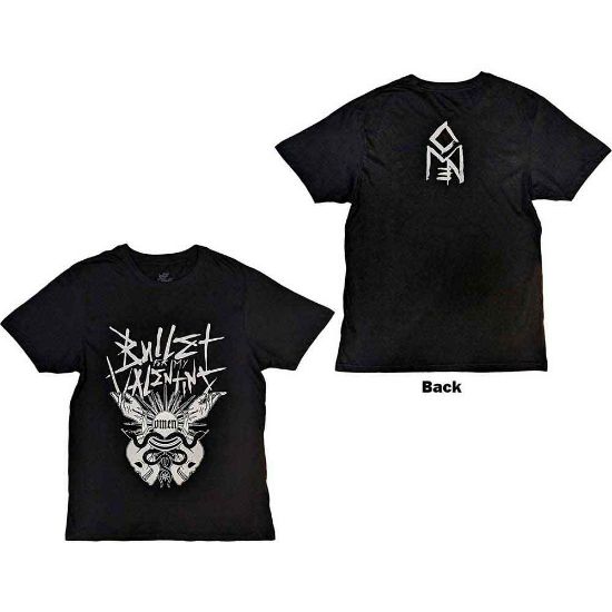 Picture of Bullet For My Valentine Unisex T-Shirt: Omen Back Print