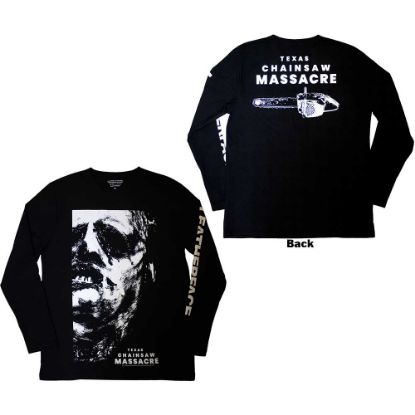 Picture of The Texas Chainsaw Massacre Unisex Long Sleeve T-Shirt: Leather Face Back Print