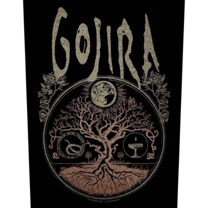 Picture of Gojira Back Patch: Tree Of Life