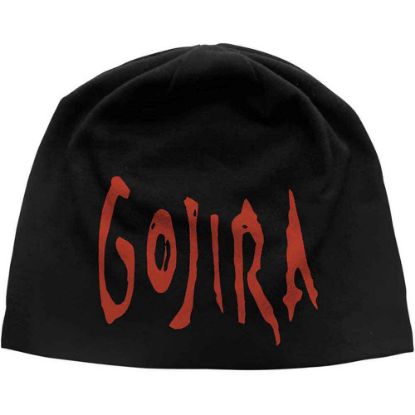 Picture of Gojira Unisex Beanie Hat: Logo JD Print (Discharge Printing) 