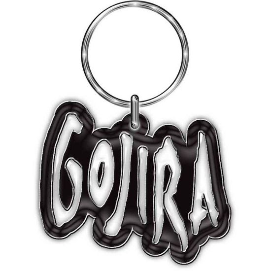 Picture of Gojira  Keychain: Logo (Enamel Infill) 