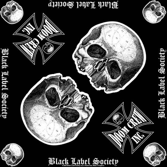 Picture of Black Label Society Unisex Bandana: Doom Crew