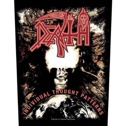 Picture of Death Back Patch: Individual Thought Patterns