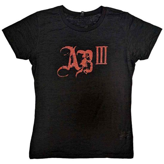 Picture of Alter Bridge Ladies T-Shirt: AB III Red Logo  