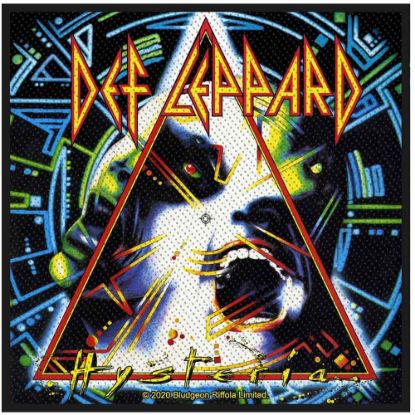 Picture of Def Leppard Woven Patch: Hysteria (Standard)