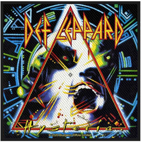 Picture of Def Leppard Woven Patch: Hysteria (Standard)