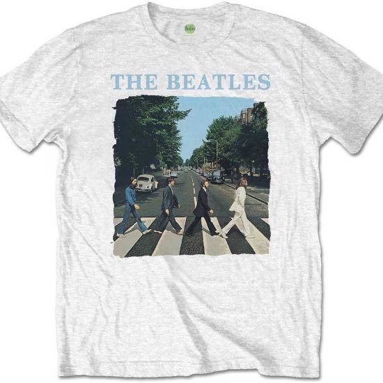 Picture of The Beatles Unisex T-Shirt: Abbey Road & Logo