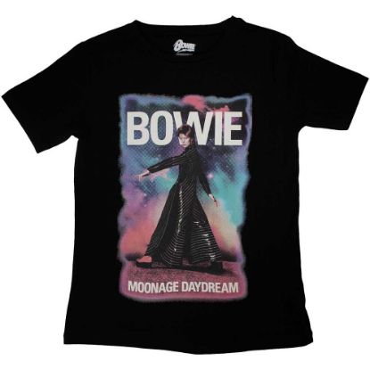 Picture of David Bowie Ladies T-Shirt: Moonage 11 Fade