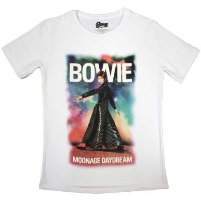 Picture of David Bowie Ladies T-Shirt: Moonage 11 Fade