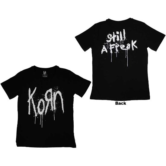 Picture of Korn Ladies T-Shirt: Still A Freak Back Print