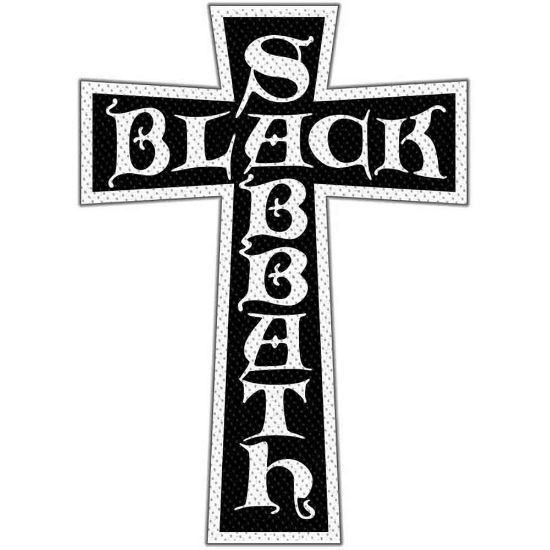 Picture of Black Sabbath Woven Patch: Cross Logo Cut Out (Retail Pack) (Standard)