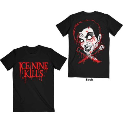 Picture of Ice Nine Kills Unisex T-Shirt: Cross Swords Back Print