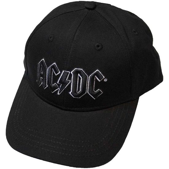 Picture of AC/DC Unisex Baseball Cap: Black Logo  