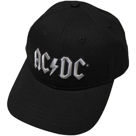 Picture of AC/DC Unisex Baseball Cap: Silver Logo  