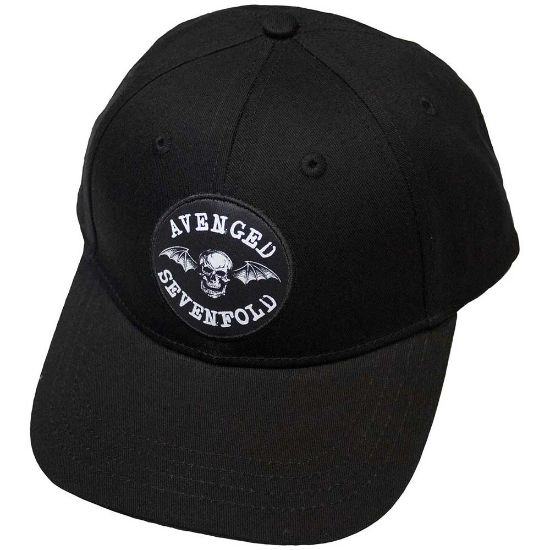 Picture of Avenged Sevenfold Unisex Baseball Cap: Deathbat Crest  