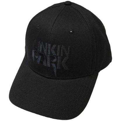 Picture of Linkin Park Unisex Baseball Cap: Black Logo  