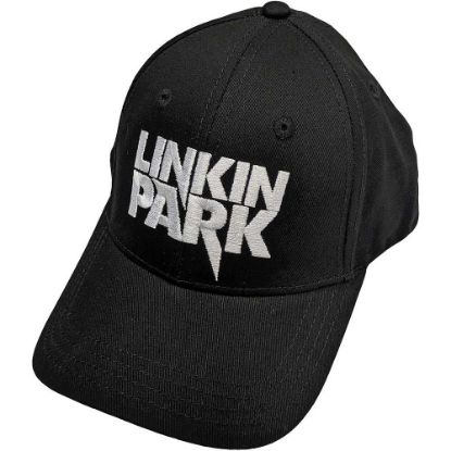 Picture of Linkin Park Unisex Baseball Cap: White Logo  