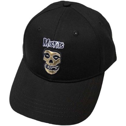 Picture of Misfits Unisex Baseball Cap: Logo & Gold Fiend  