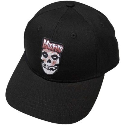 Picture of Misfits Unisex Baseball Cap: Blood Drip Skull  