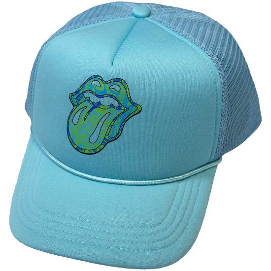 Picture of The Rolling Stones Unisex Mesh Back Cap: Psychedelic Tongue  